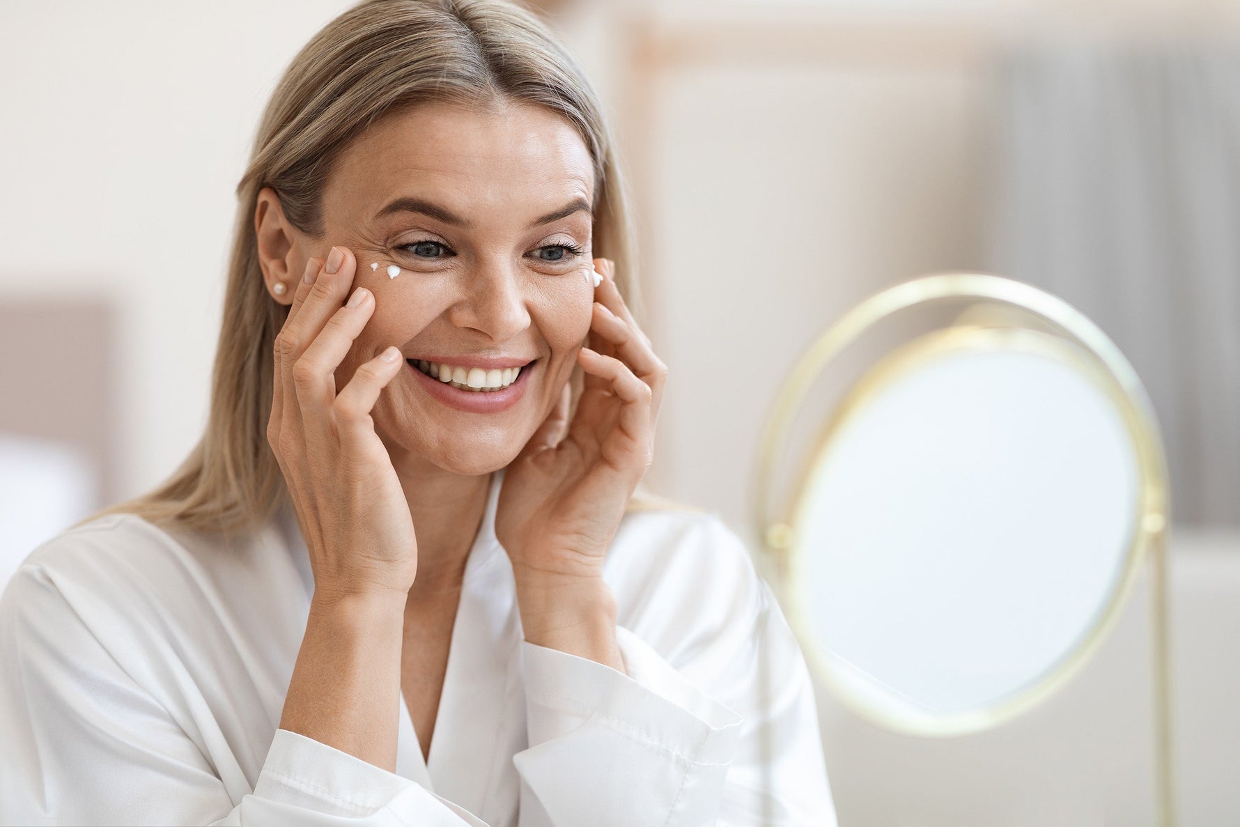 Honest & Pure eye cream for dark circles