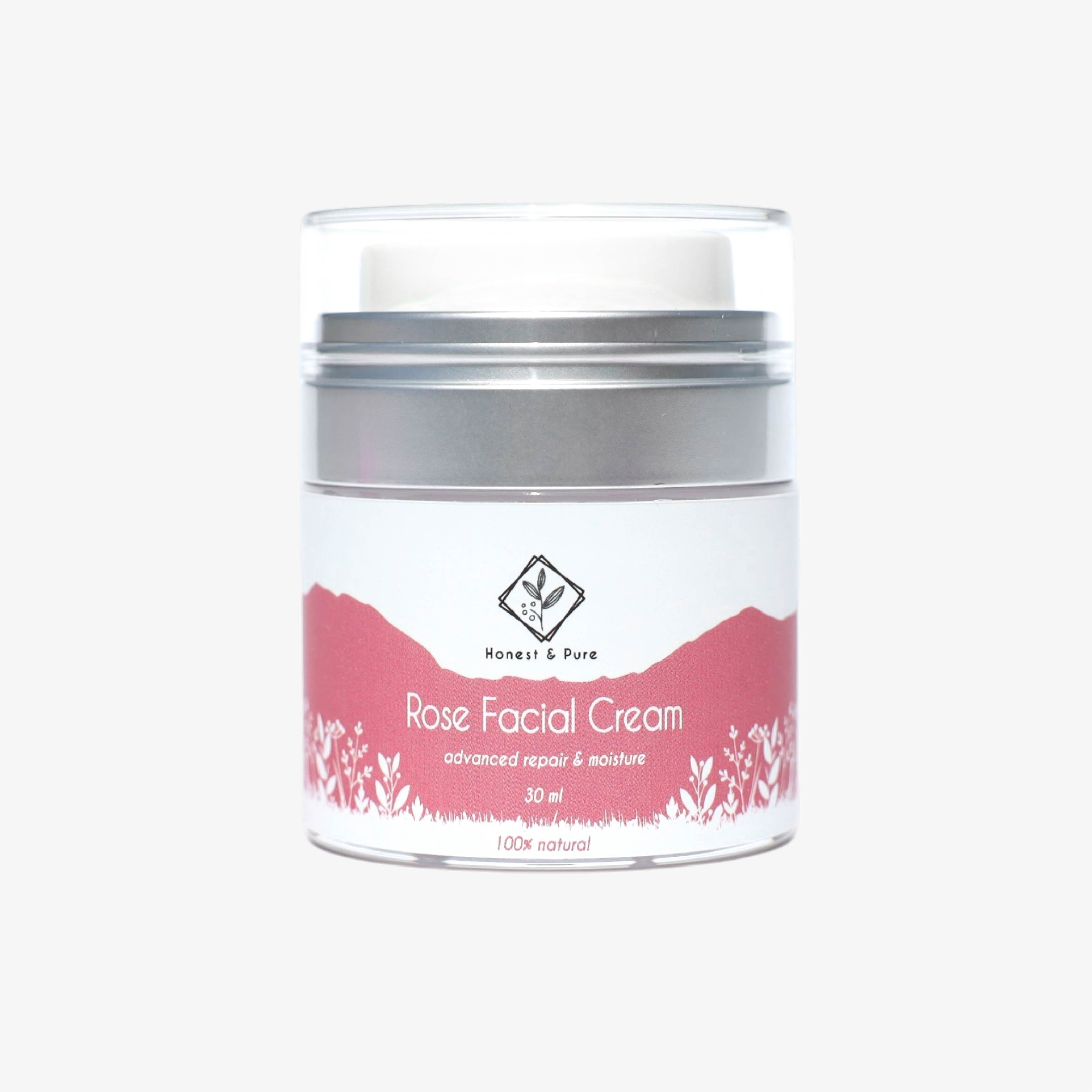 Rose Face Anti-Aging Cream and Moisturizer – Honest & Pure