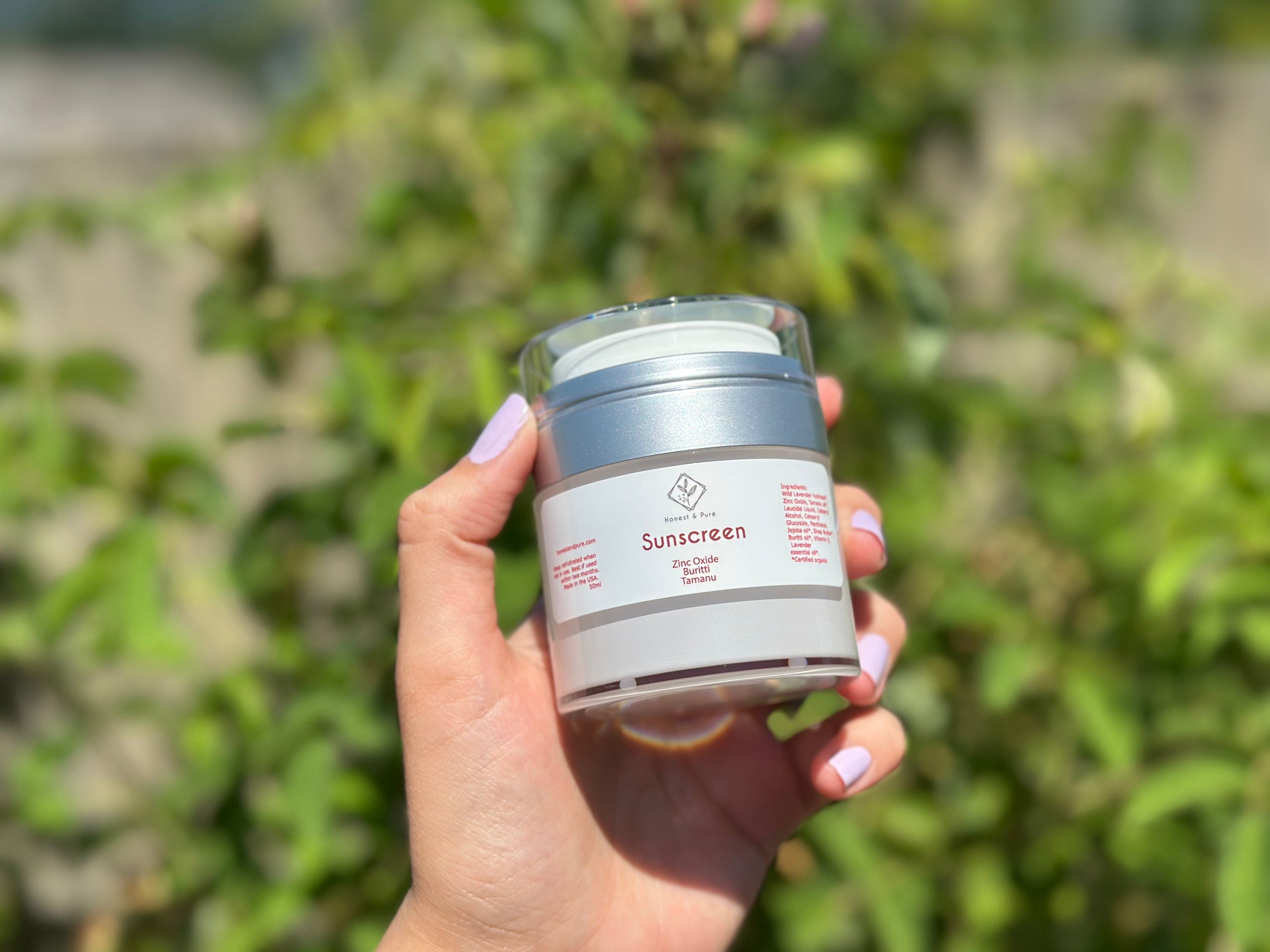 Honest & Pure Sunscreen