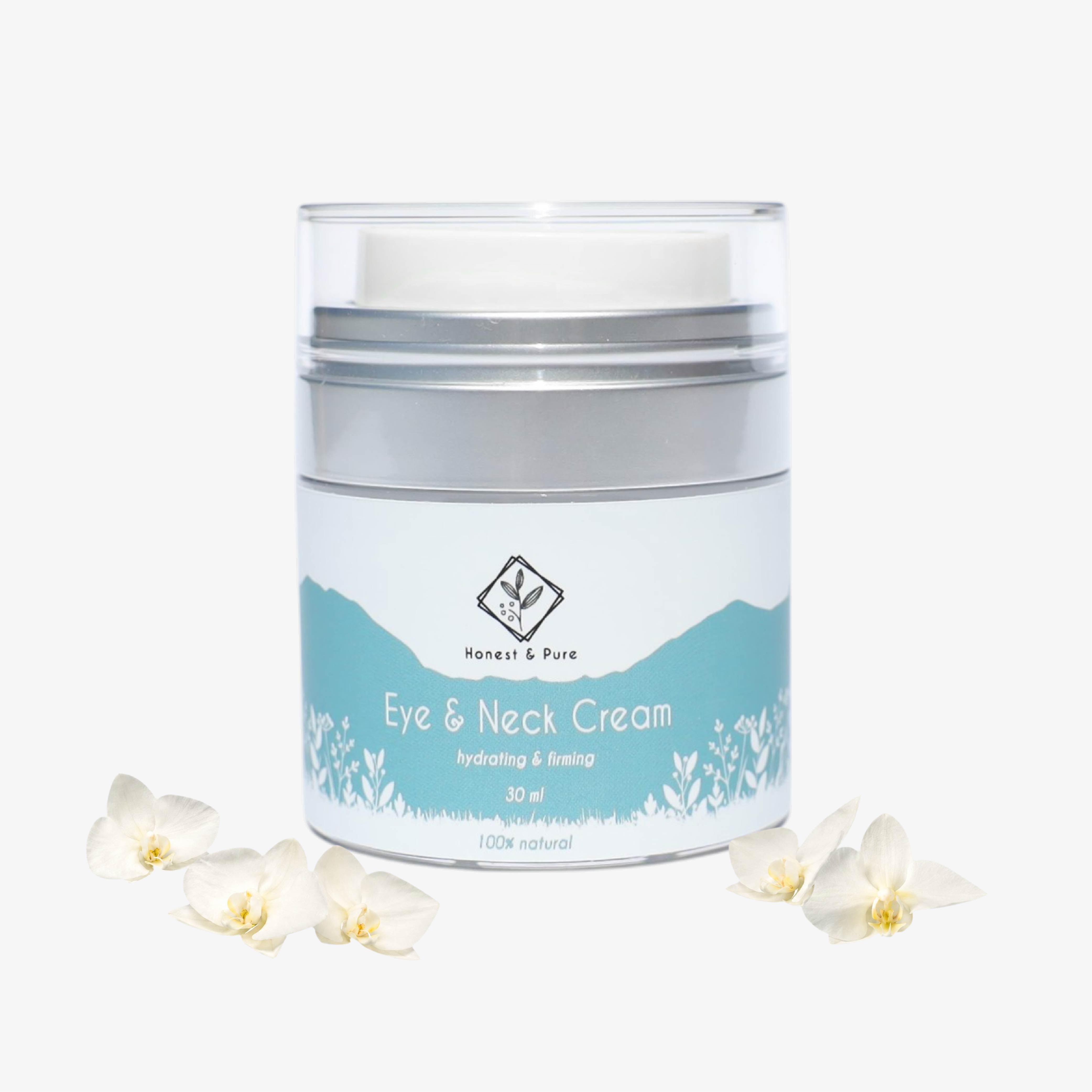 Eye & Neck Cream for Dark Circles and Wrinkles – Honest & Pure