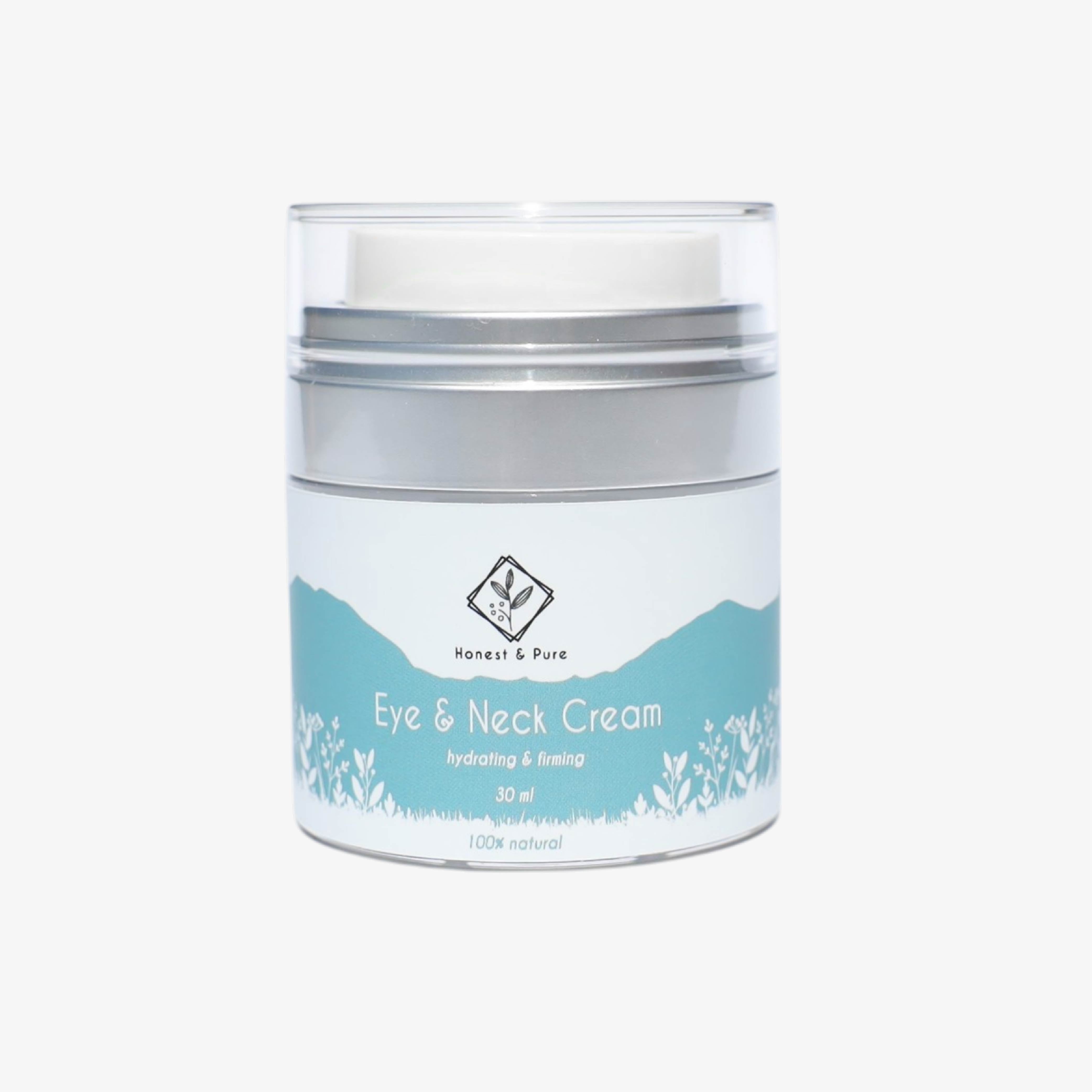 Eye & Neck Cream for Dark Circles and Wrinkles – Honest & Pure